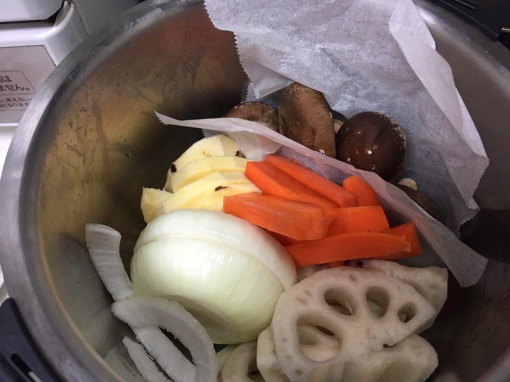 Place all ingredients and water in a pot.