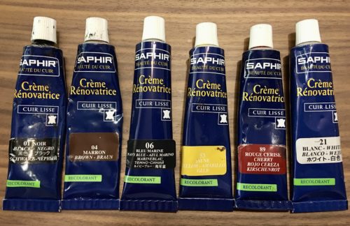 The Images of SAPHIR 6 repair cream colors I purchased