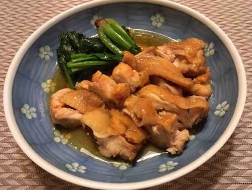 Juicy Teriyaki Chicken table