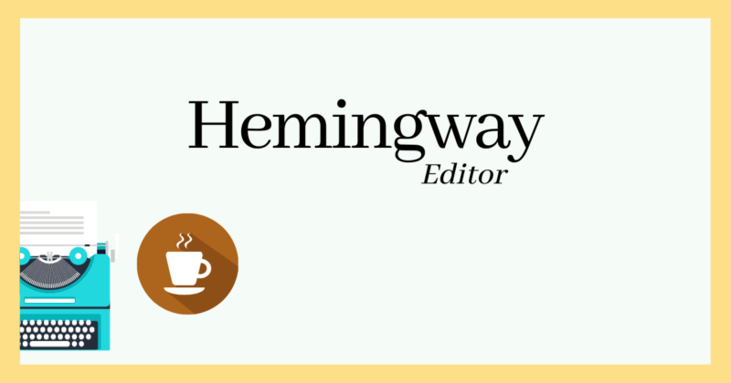 Hemingway editor