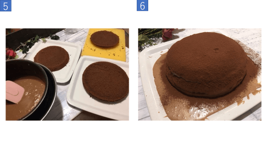 チョコレートケーキ写真5