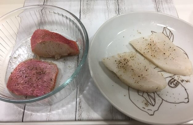 白身魚２種類