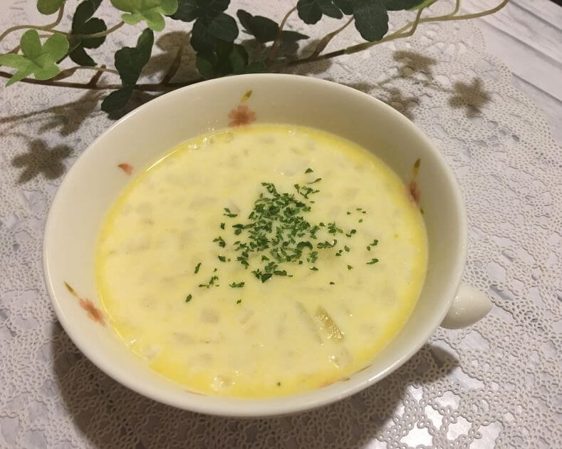 ホットクック レシピ コーンスープの作り方 昔なつかしいほっとする美味しさ 絶品スープです