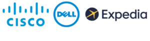 Cisco Dell Expediaのロゴマーク