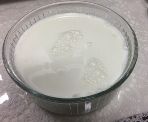 Image: milk and sugar