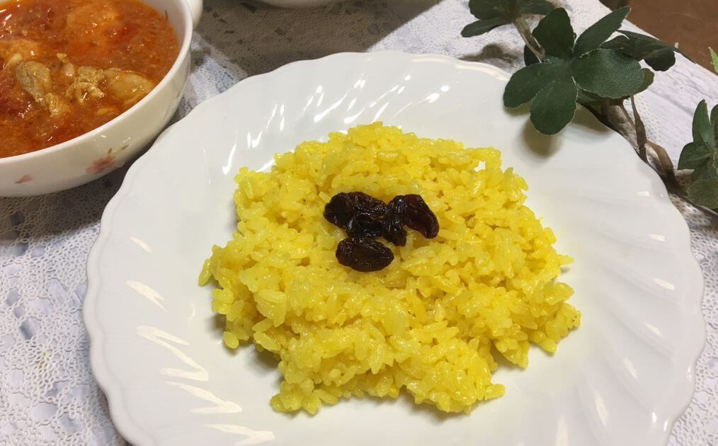 ホットクック レシピ ターメリックライスの作り方 カレーとの相性抜群 もちろんそのまま食べても美味しいです