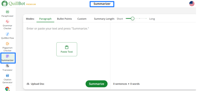 Quillbot Summarizer Premium